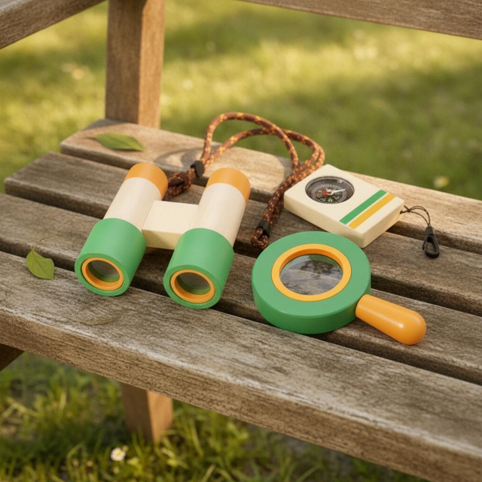 Kids Wooden Outdoor Explorer S - Outdoor Adventure Kit For Kids recension och pris
